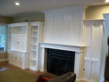 White Mantel Wall - Fullerton